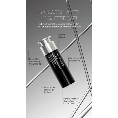 Fillift - Concentré hyperactif Hyalu & Collalift18 Superdose - 15ml - Diego Dalla Palma