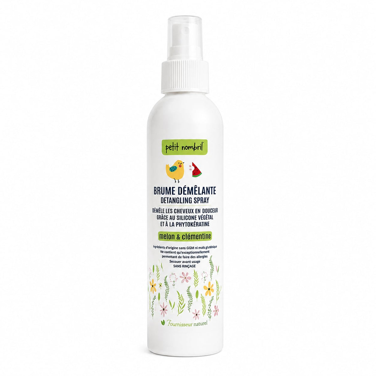 Brume démêlante Petit Nombril - TOUT NATURELLEMENT - 120ml