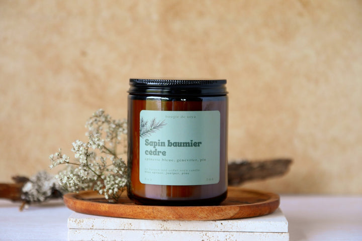 Chandelle Bois de Santal & Noix de Coco - POUSSIÈRE D'ÉTOILE