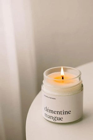 Marée chandelles - Chandelle Clémentine Mangue 212 ml