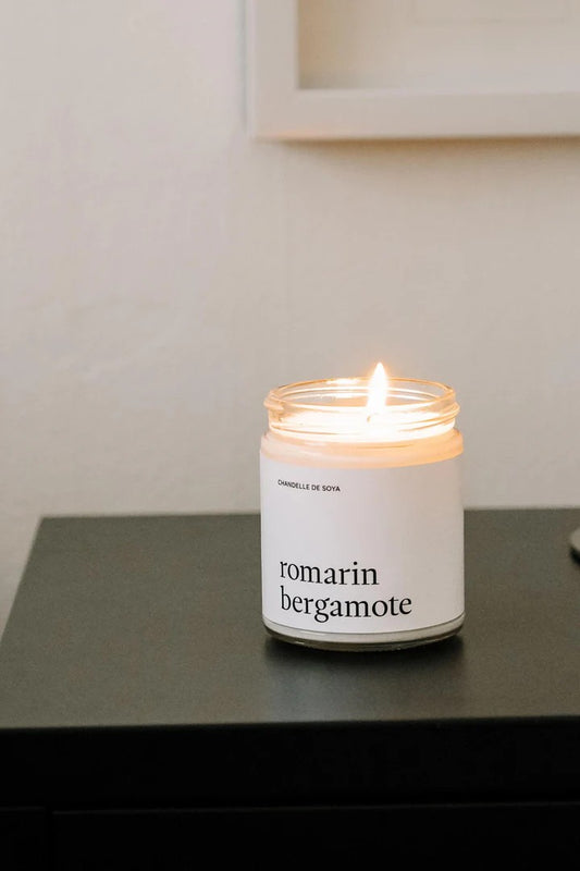 Marée chandelles - Chandelle Romarin bergamote 270 ml