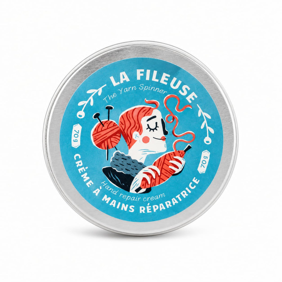 Crème à mains réparatrice La Fileuse 70 g - SAVONNERIE DES DILIGENCES