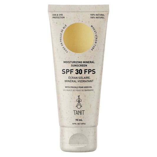 Crème solaire minérale hydratante SPF 30 - TANIT