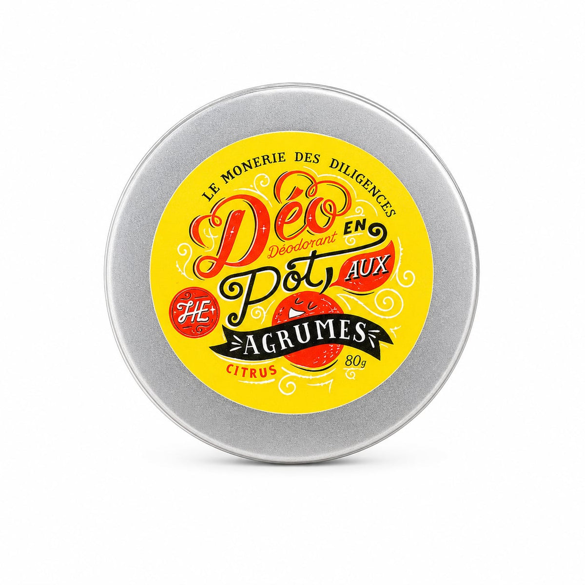 Déodorant en pot - SAVONNERIE DES DILIGENCES - 80gr
