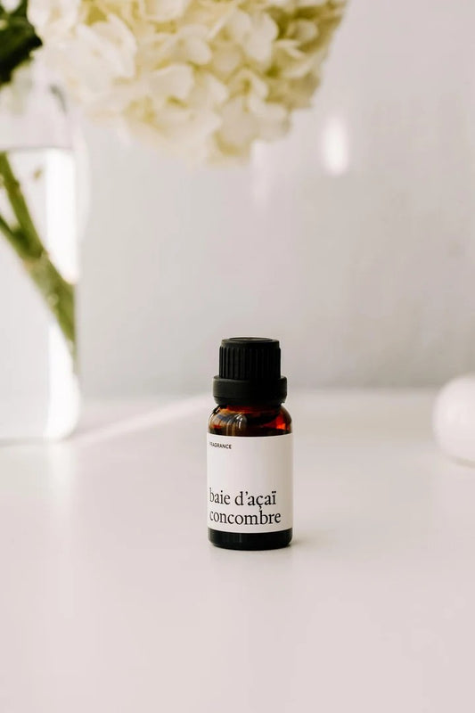 Fragrance pour Balle de séchgage - Baie d'açaÏ Concombre 15ml - MARÉE CHANDELLES