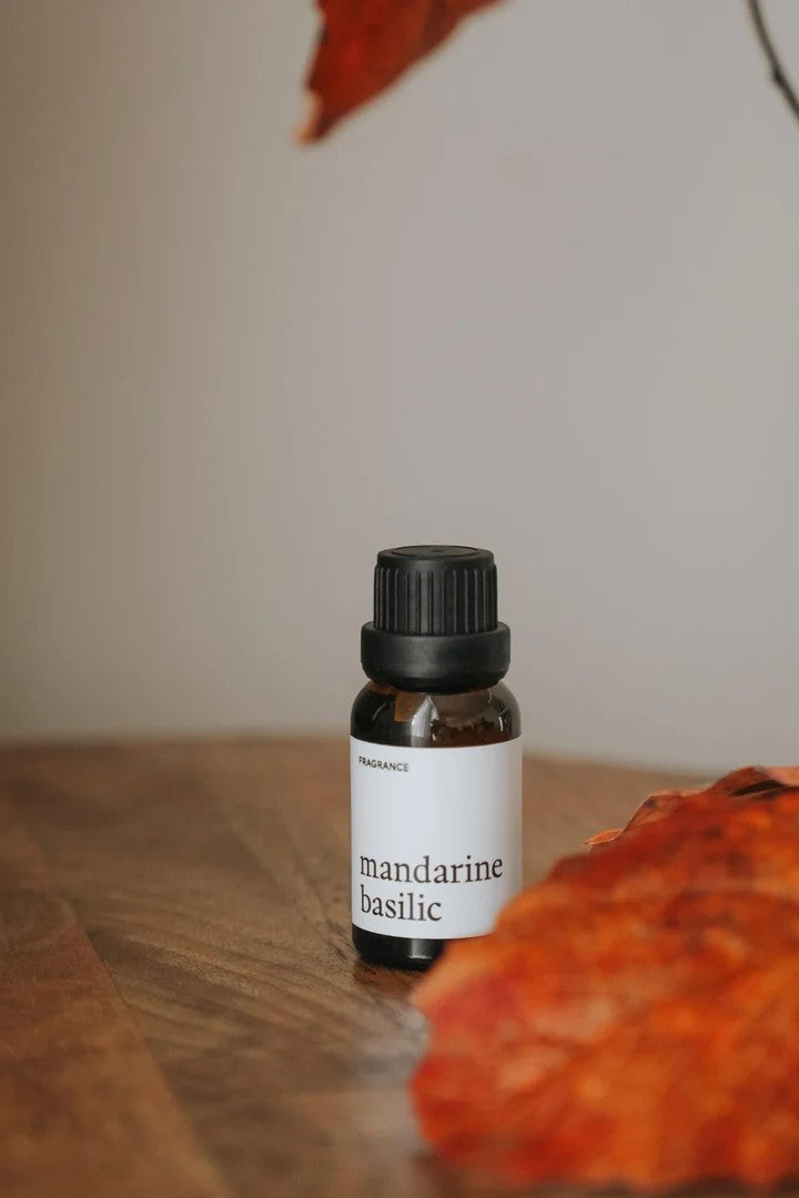 Fragrance pour balle de séchage - Mandarine Basilic -MARÉE CHANDELLES
