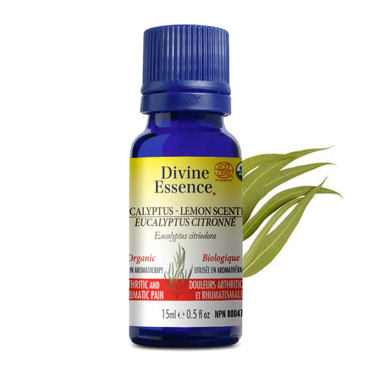 Huile essentielle Eucalyptus citronné - 15ml - DIVINE ESSENCE