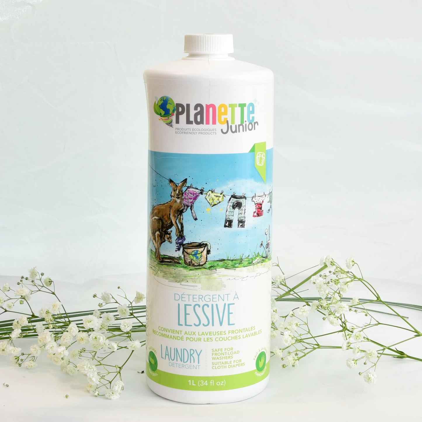 Lessive couches lavables Planette junior - PLANETTE