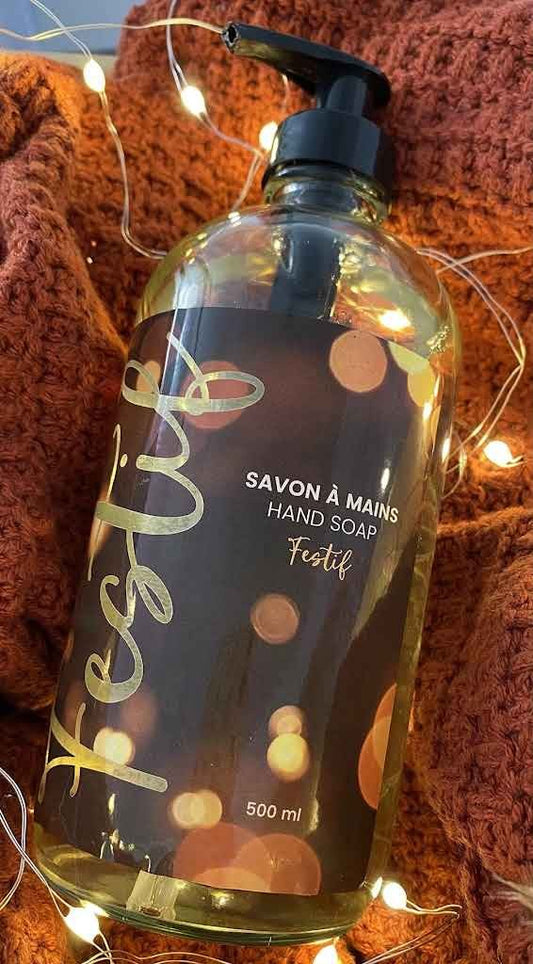 Savon à mains Festif 500 ml - BIONATURE