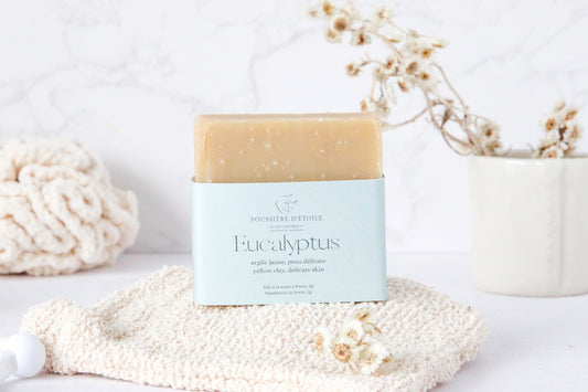 Savon en barre Eucalyptus - 125gr - POUSSIÈRE D'ÉTOILE