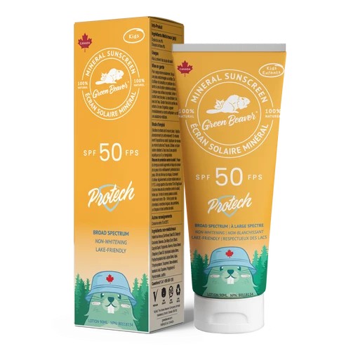 Écran solaire minéral SPF 50 enfant - GREEN BEAVER