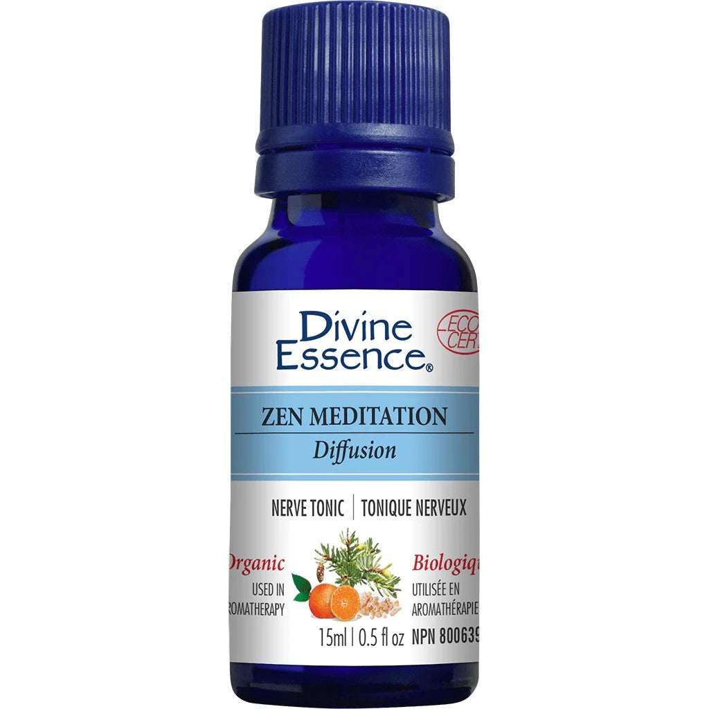 Synergie Zen Méditation - Tonique nerveux 15ml - DIVINE ESSENCE