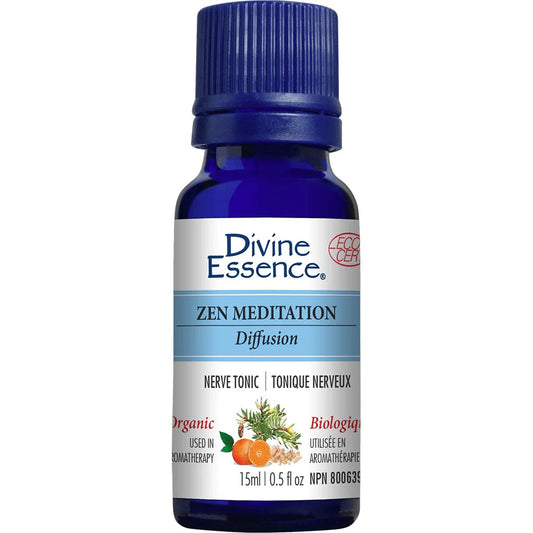 Synergie Zen Méditation - Tonique nerveux 15ml - DIVINE ESSENCE